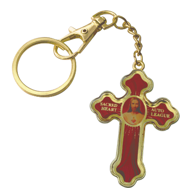 Sacred Heart Key Chain