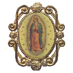 Click here for more information about Our Lady of Guadalupe Visor Clip