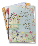 Click here for more information about Gift of Prayer Getwell / Healing Card Set